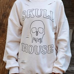 Skullhouse designs sweatshirt